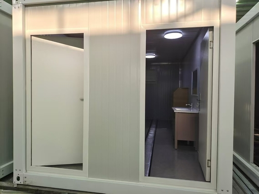 Contemporary Design Prefab Container Bathroom House With Custom Sandwich Wall Panel