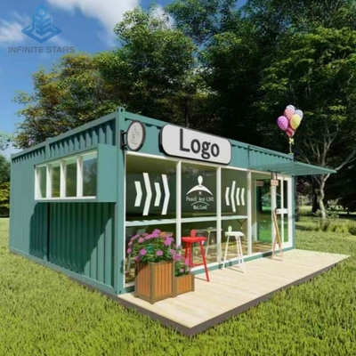 20ft 40ft Container Modifications Prefab Luxury Custom Modular Home Cube Tiny House Shop Supermarket