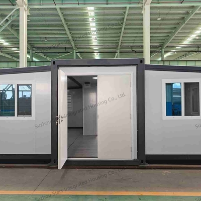 Double Wing Prefab 40ft Expandable Container House Different Layout Options Easy Installation Transportation And Relocation