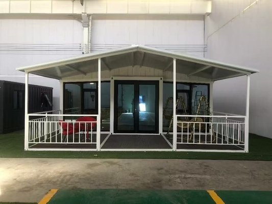 Q235B Galvanized Steel Frame ModuExpand Mobile Container Home