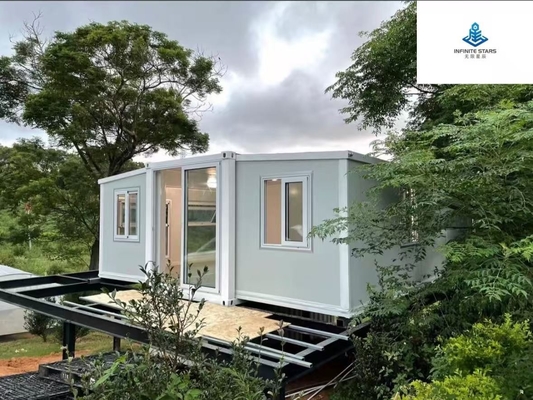Dual Wing Expandable Prefabricated Container Houses Customizable Layout